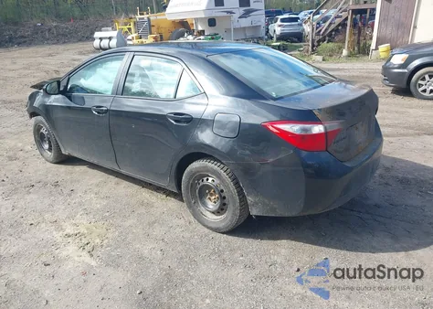 2015 Toyota Corolla L from USA, damaged, VIN 2T1BURHE3FC319540
